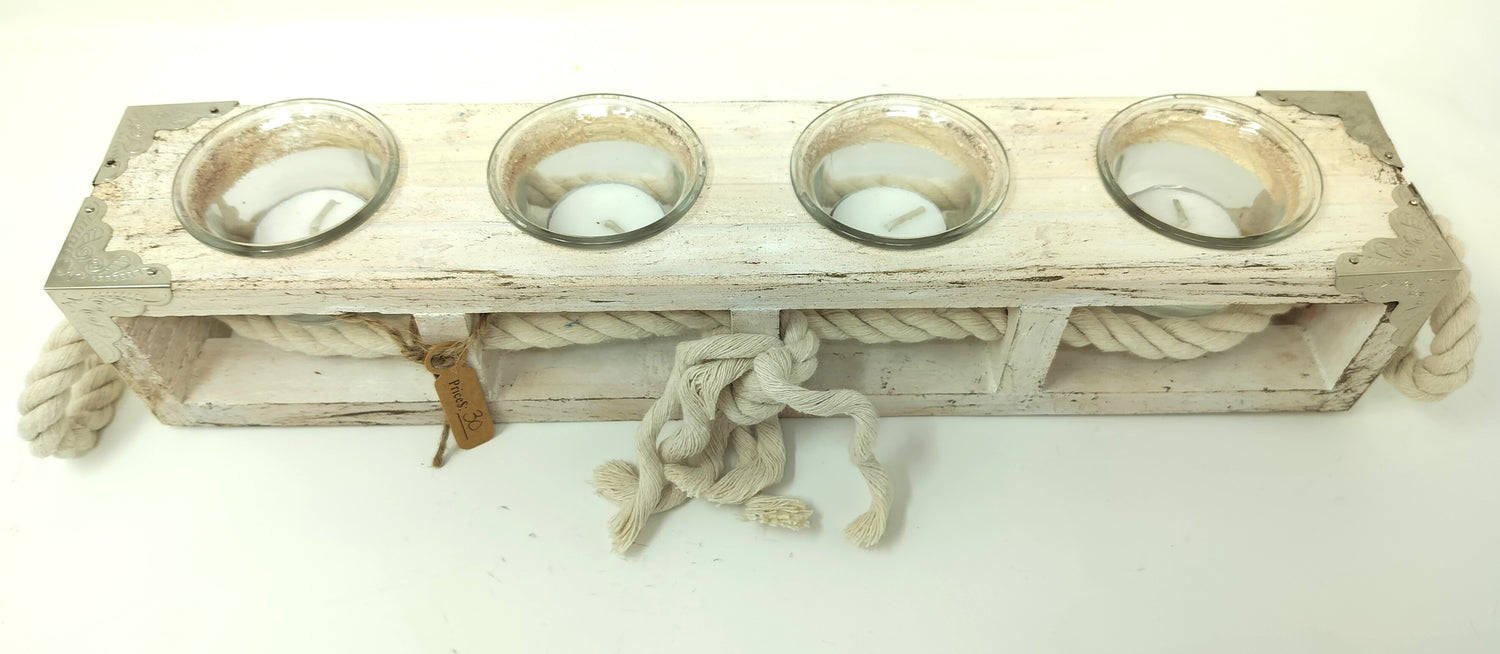 Rustic votives